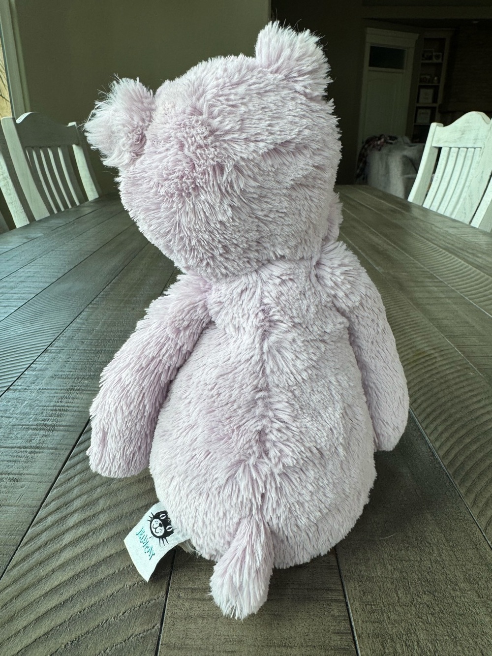 Jellycat Bashful Lilac Hippo 12” Plush Toy - Picture 3 of 12